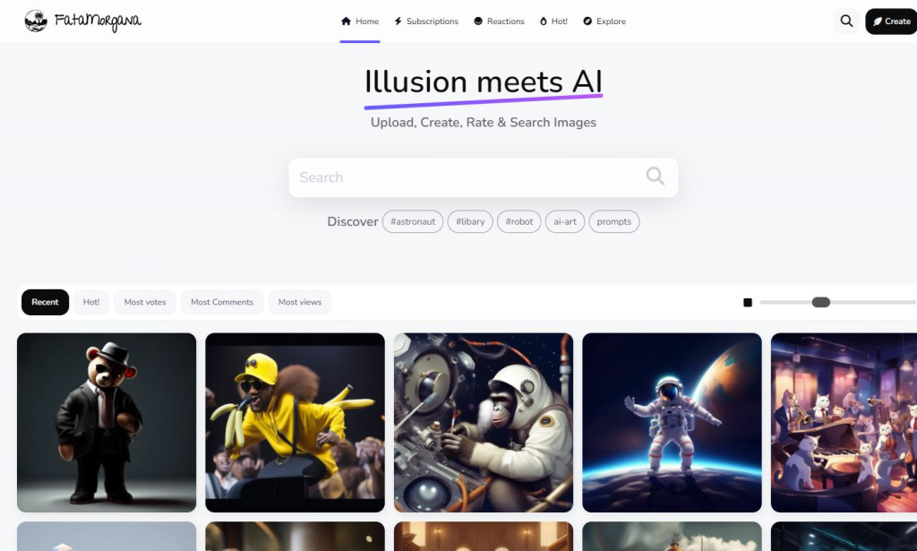 AI as the New Canvas: Breathing Life into Images on Fatamorgana.ai