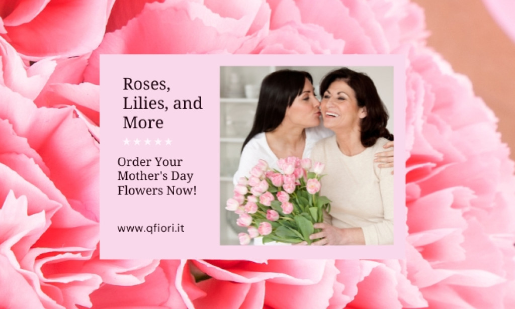 Roses, Lilies, and More: Order Your Mother's Day Flowers Now!