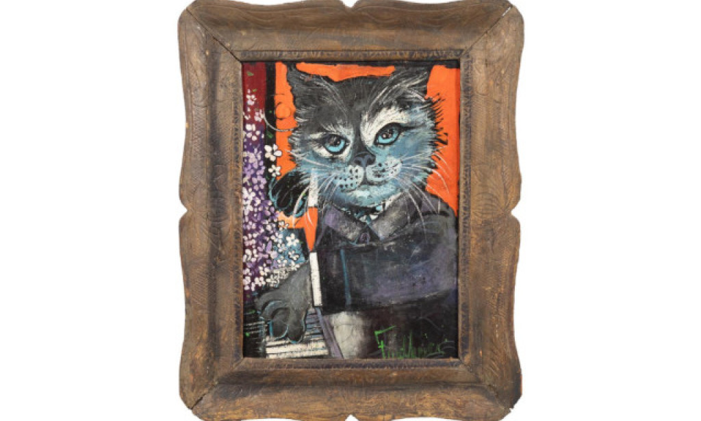 Paintings by Benny Andrews and Krishen Khanna will Headline Ahlers & Ogletree's Feb. 20th Auction