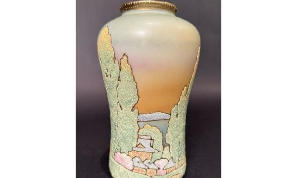 Sterling Associates' April 2 Auction has Art Glass Lampshades, Nippon, Noritake, DeVilbiss Perfumes