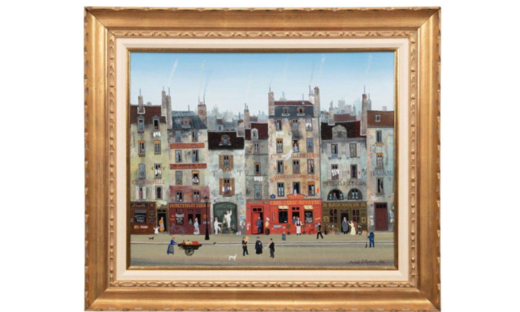 Paintings by Aiden Lassell Ripley and Michel Delacroix Top Estimates at Ahlers & Ogletree's Auction