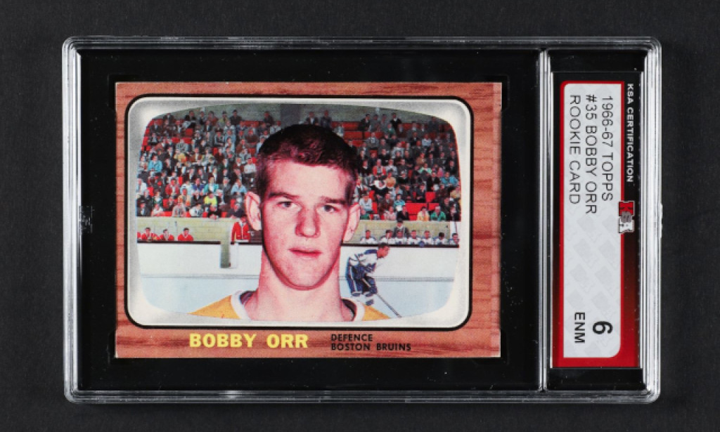 Mickey Mantle, Gordie Howe and Bobby Orr are in Miller & Miller's June 22 Sports Cards, etc. Auction