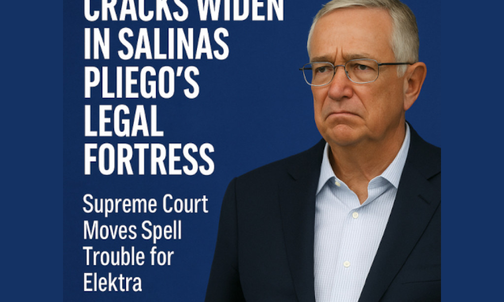 Cracks Widen in Salinas Pliego's Legal Fortress: Supreme Court Moves Spell Trouble for Elektra