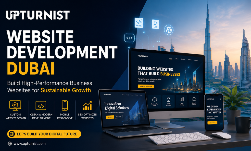 Website Development Dubai – Build High-Performance Business Websites for Sustainable Growth